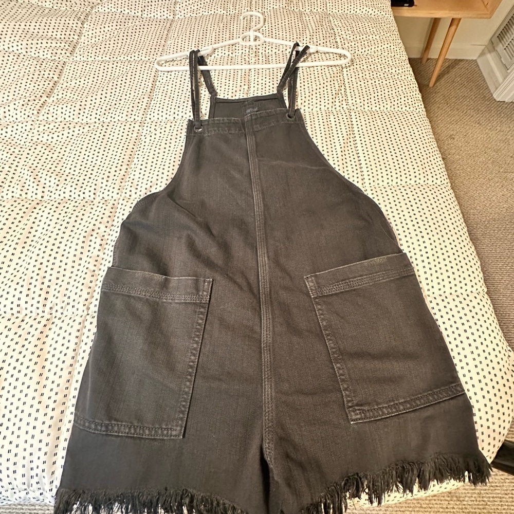 Stylish Black Denim Jumpsuit